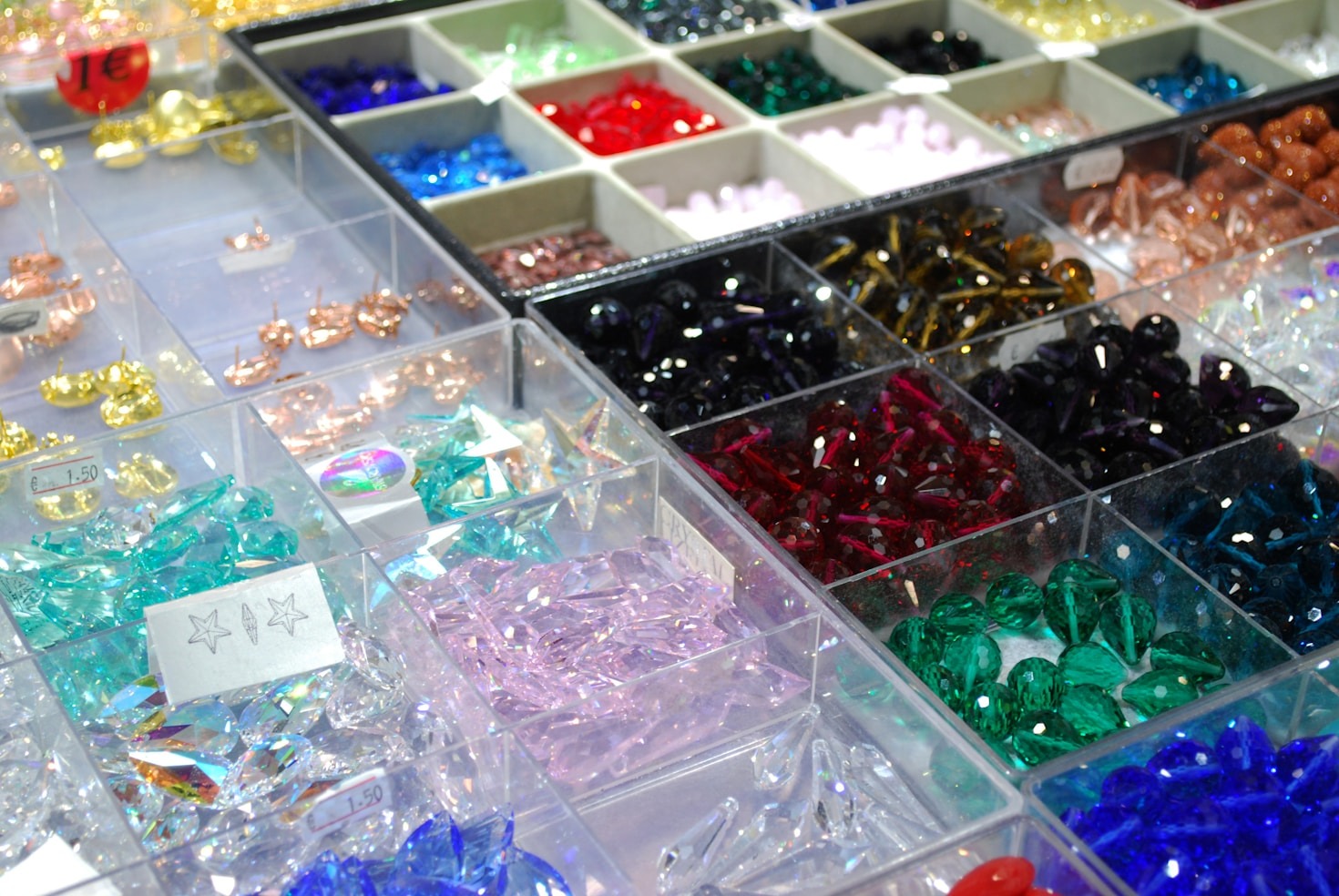 Material och idéer för att börja med pärlkonst